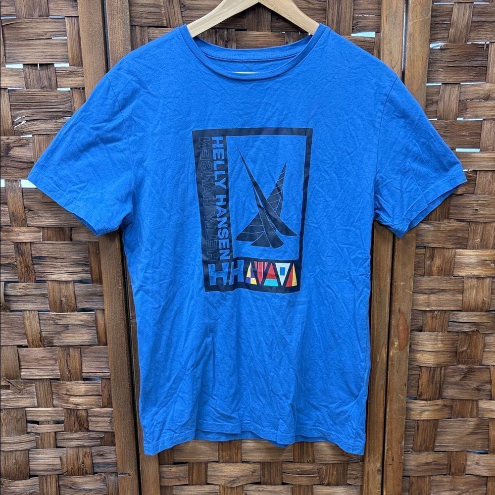 Helly Hansen Vibrant Blue Sail Graphic Tee